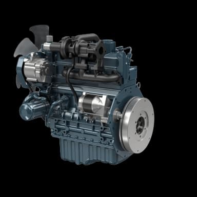 Дизельный двигатель Kubota V1505-T (турбо) — фото 2 thumbnail